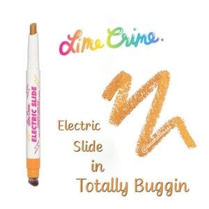 Lime Crime Electric Slide Eyeshadow & Brush Stick | Totally Buggin | Brand New